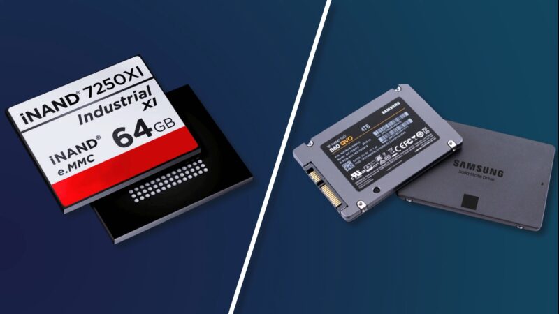 eMMC vs SSD